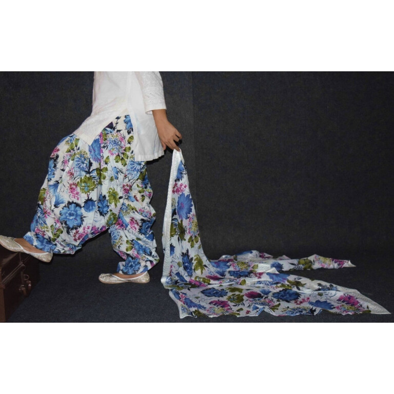 Mehak Gudwani - ) _Exude elegance and beautiful by sporting these  Contemporary Printed Patiala Pants. Make your style stand amongst all!  Catalog Name: *Angela Women's Cotton Patiala Pants Vol 1* Fabric: Cotton