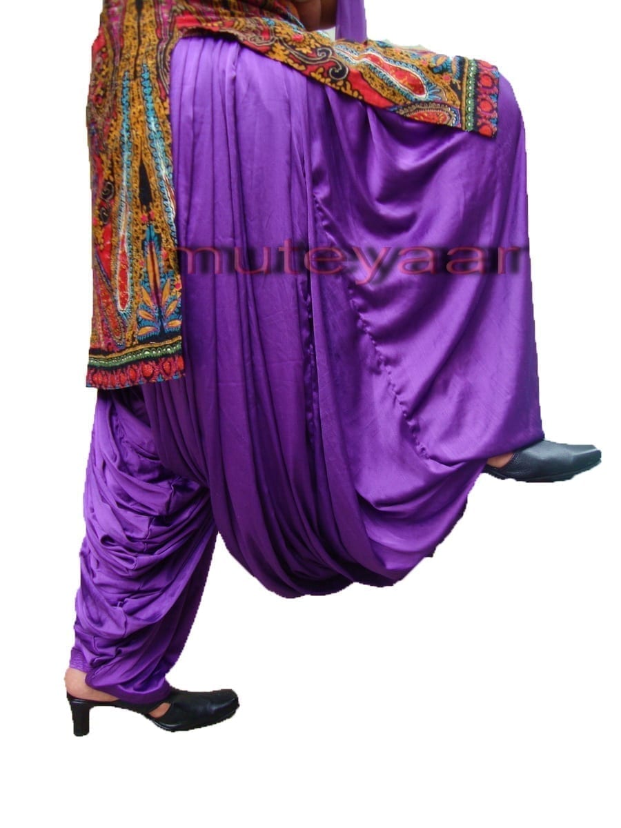 Buy Buy That Trendz Women Purple Solid Cotton Viscose Lycra Patiala Pants  Online at Best Prices in India - JioMart.