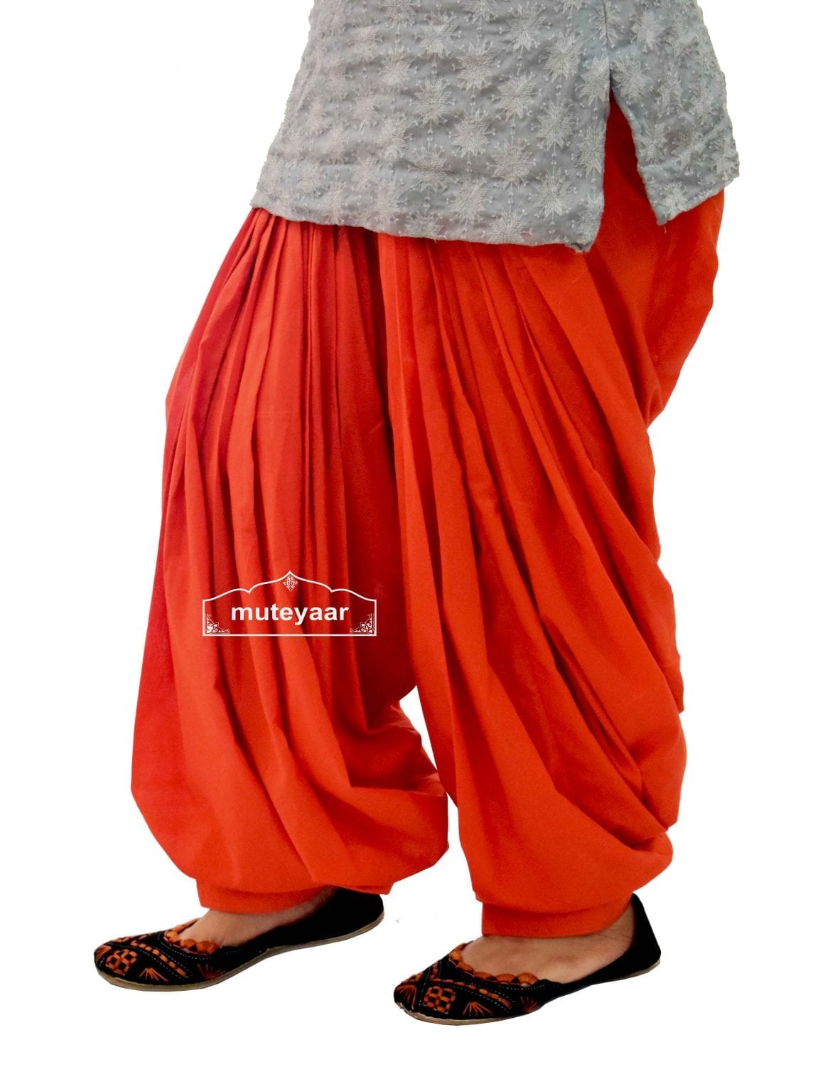Designed Cotton Patiala Pants For Womens Pack Of 3