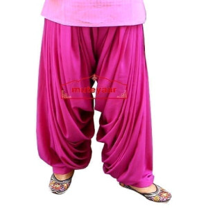 Maroon Patiala Salwar as per your size !! - muteyaar.com