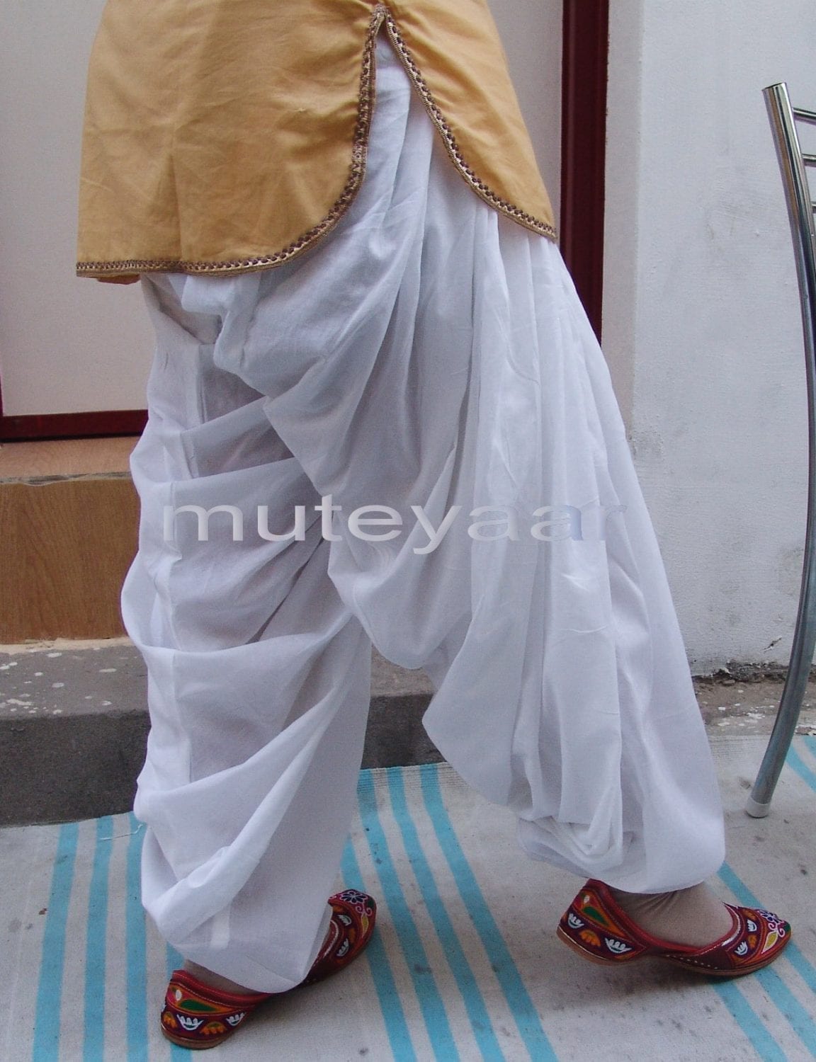 Buy Plus Size Patiala Salwar Pants & Plus Size Scallop Cut Salwar - Apella
