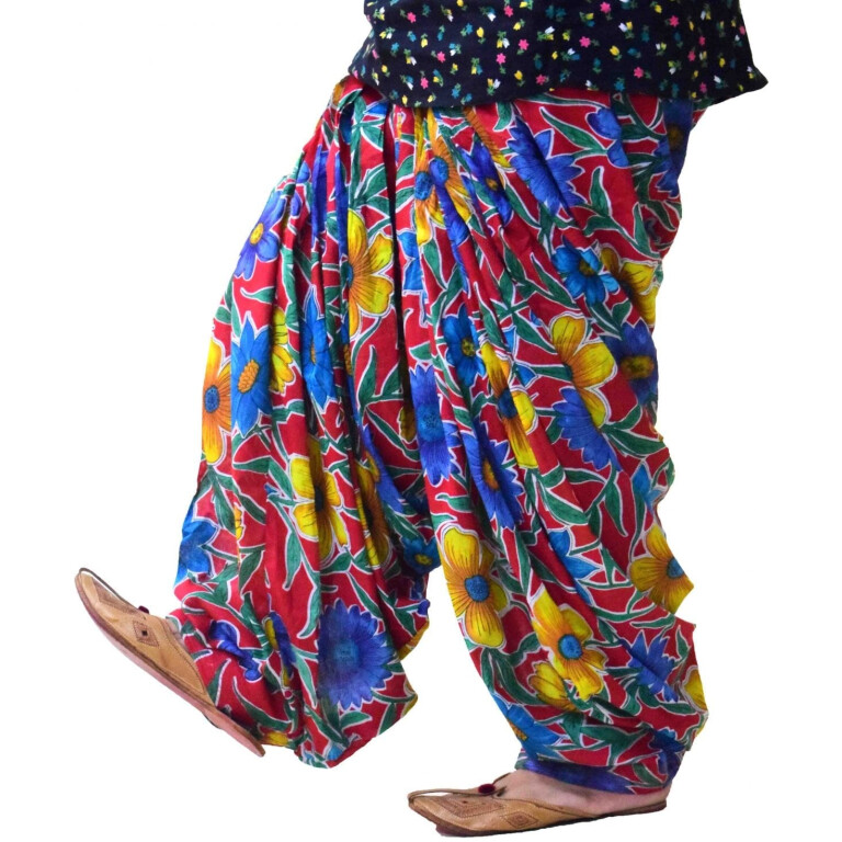 Printed Multi Colour Patiala Salwar Suit