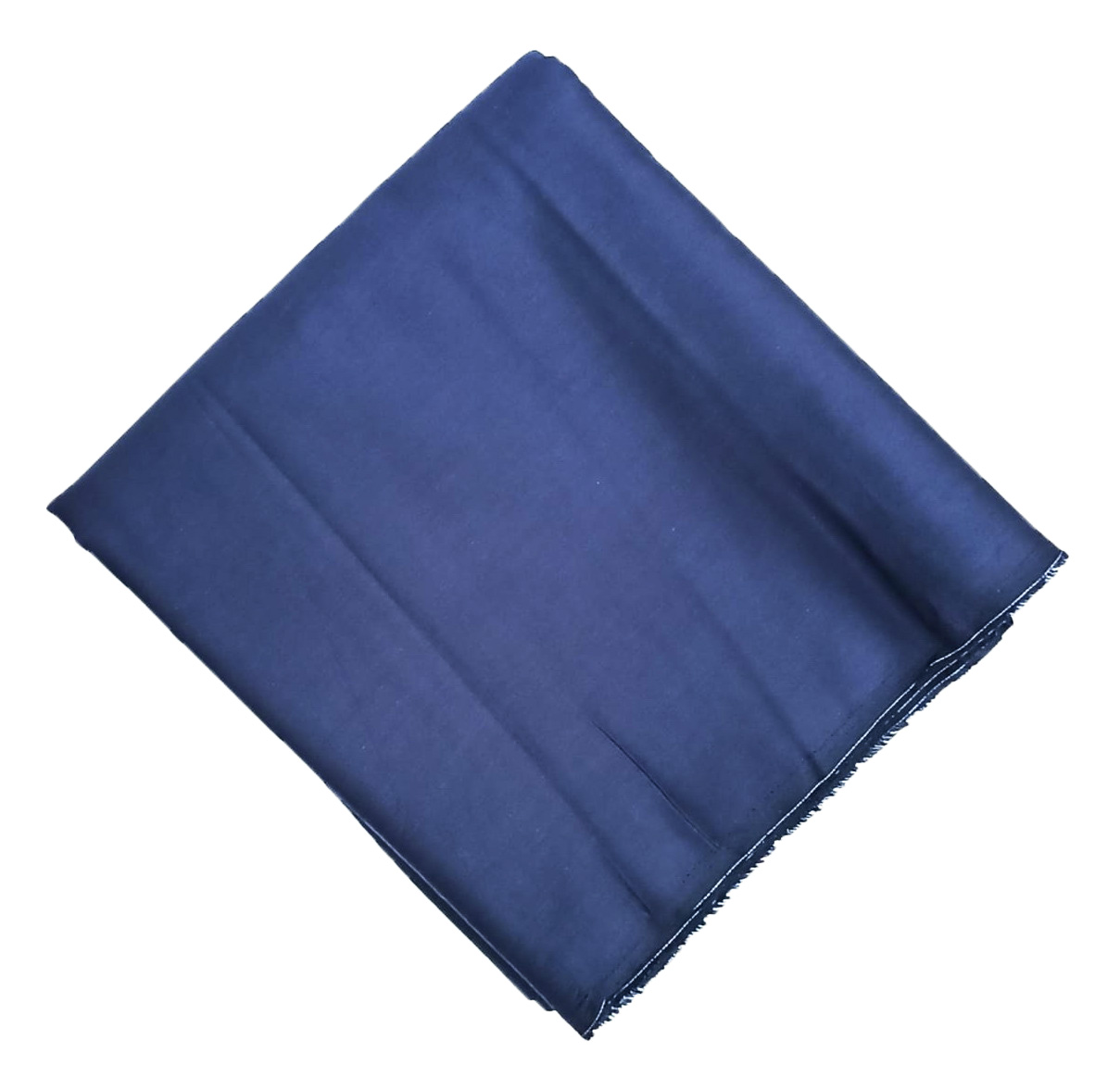 Navy Blue Makhani Cotton Fabric Cutpiece CJ049 - muteyaar.com