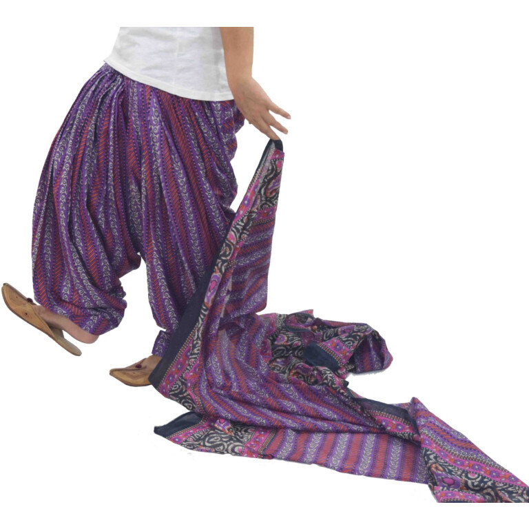 Women's pure Cotton Printed Patiala pant and Dupatta Set : Amazon.in:  Fashion