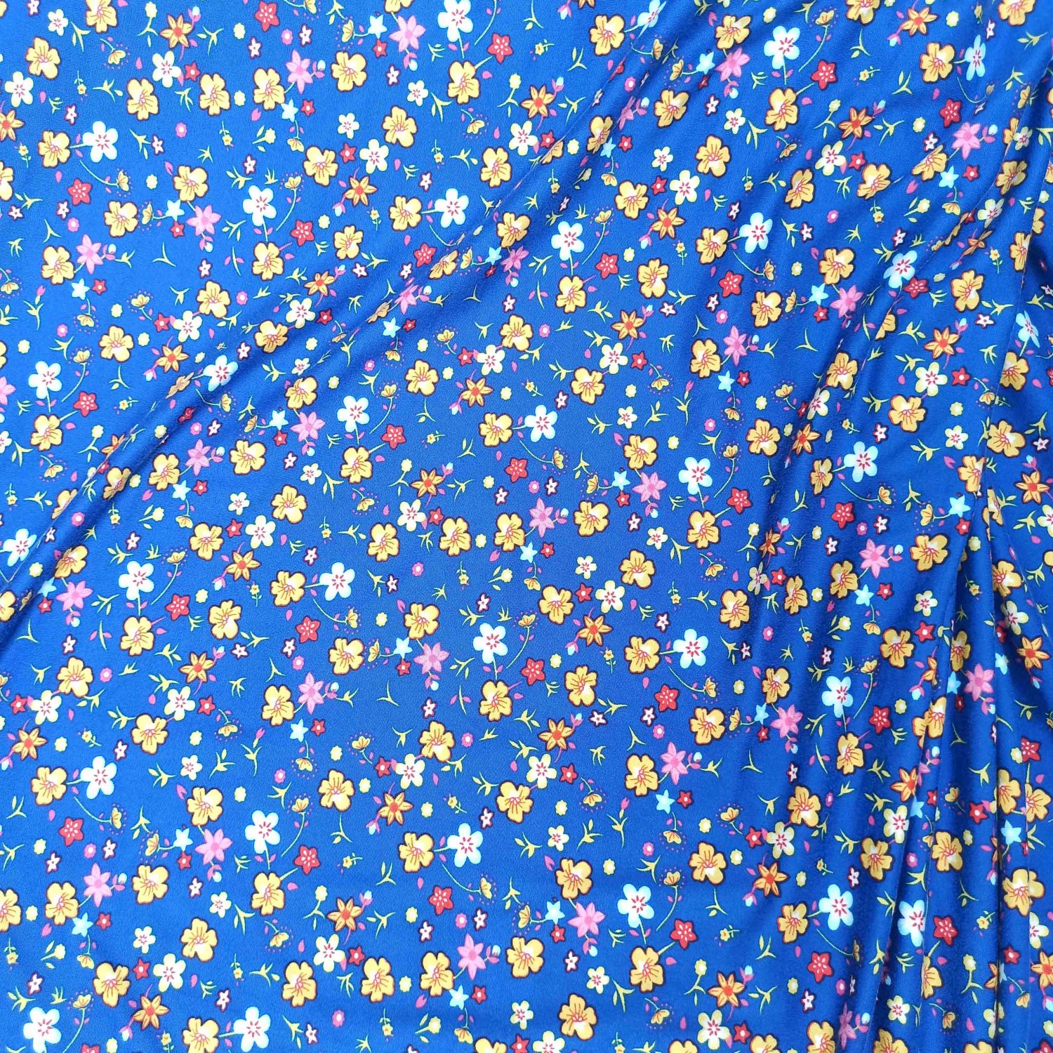 Blue Soft Hosiery Fabric HF053