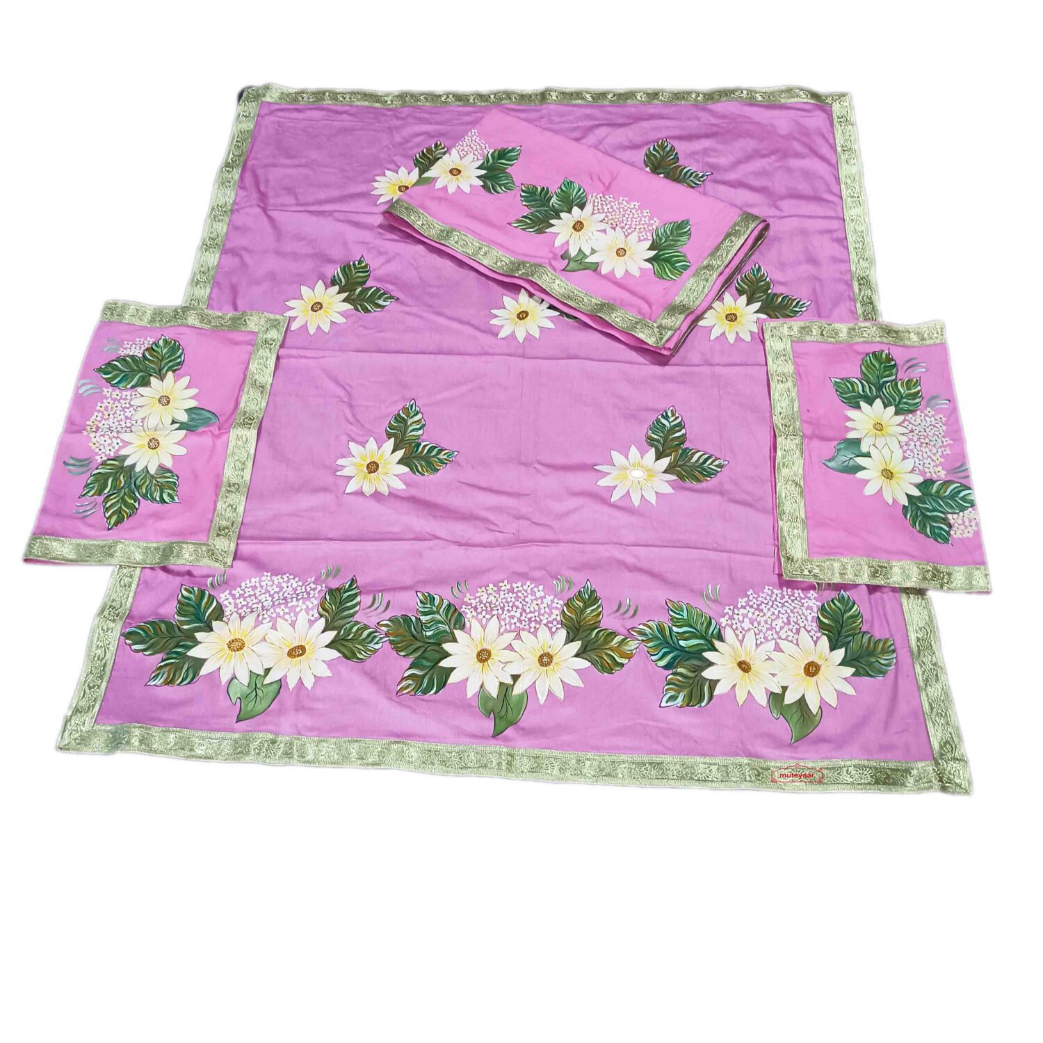 Pink Hand Painted Rumala Sahib RL029